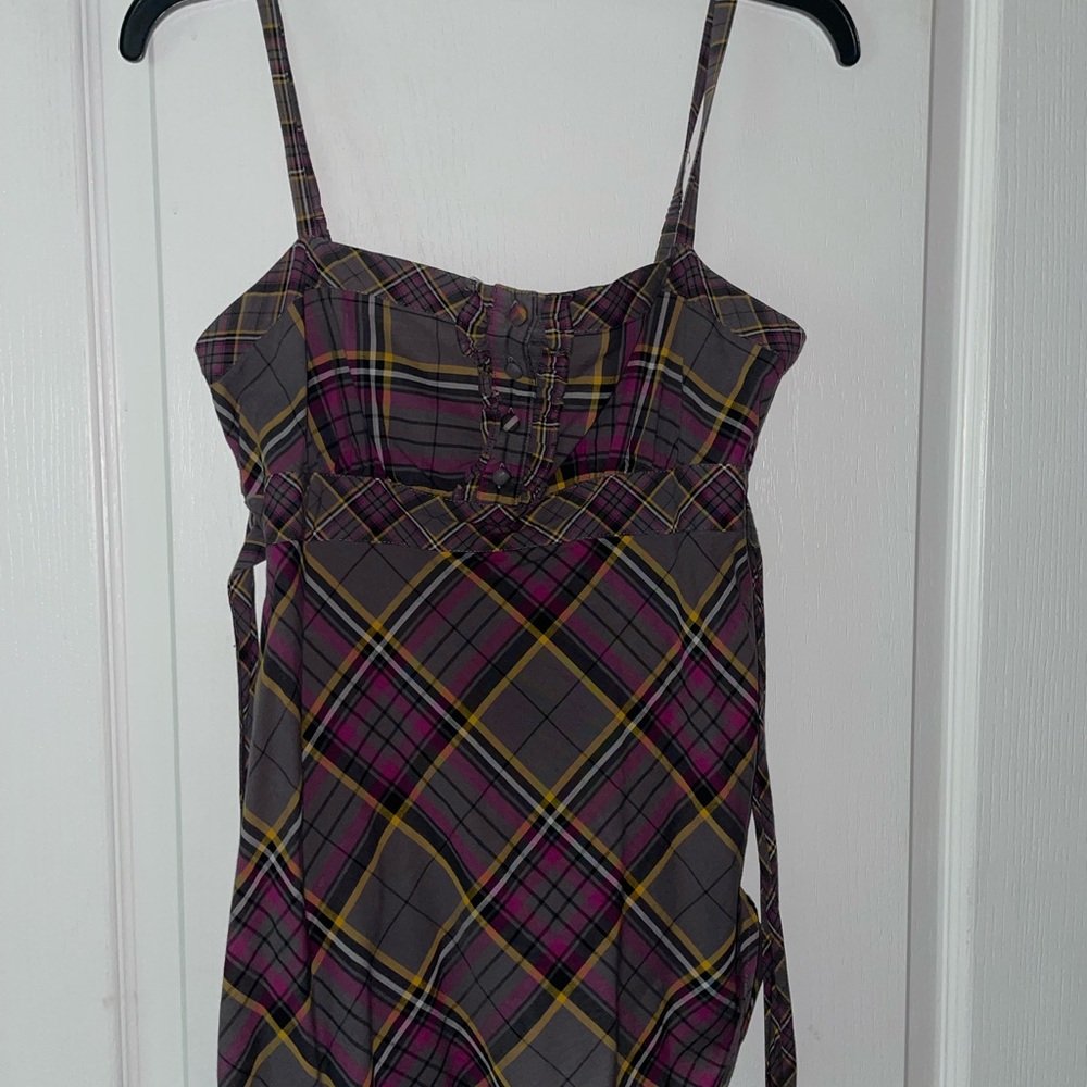Arizona plaid top